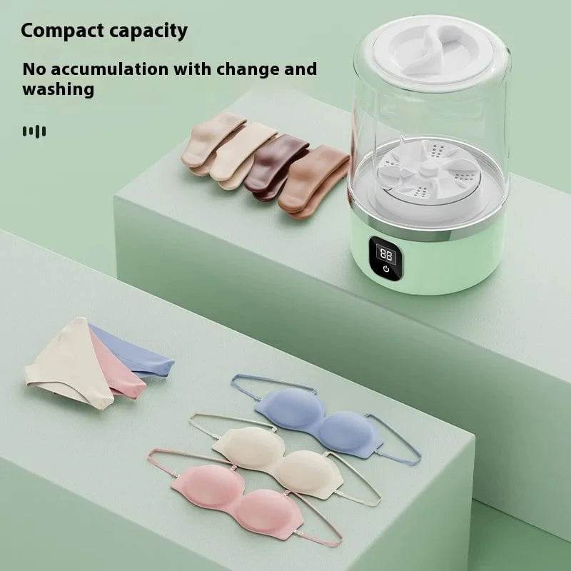 Portable Mini Washing Machine for Apartment & Travel - Nic's Electronics