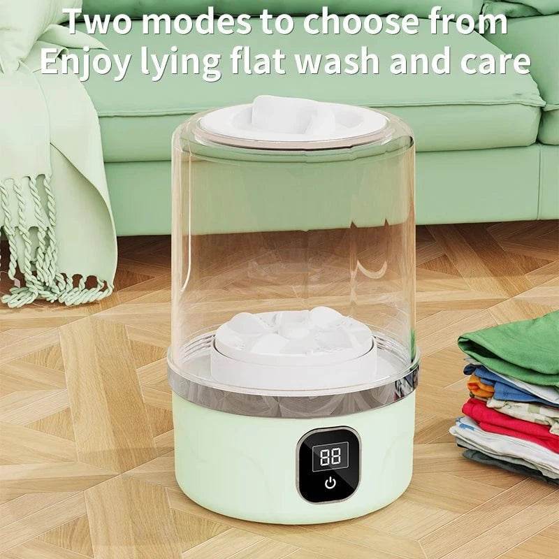 Portable Mini Washing Machine for Apartment & Travel - Nic's Electronics