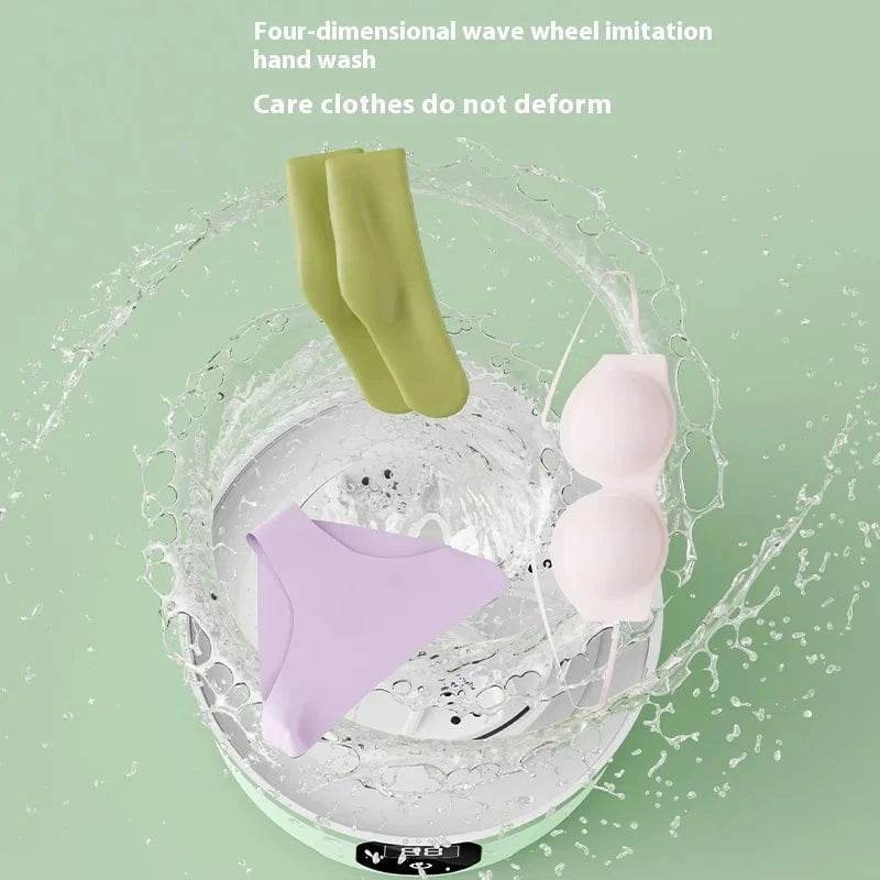 Portable Mini Washing Machine for Apartment & Travel - Nic's Electronics