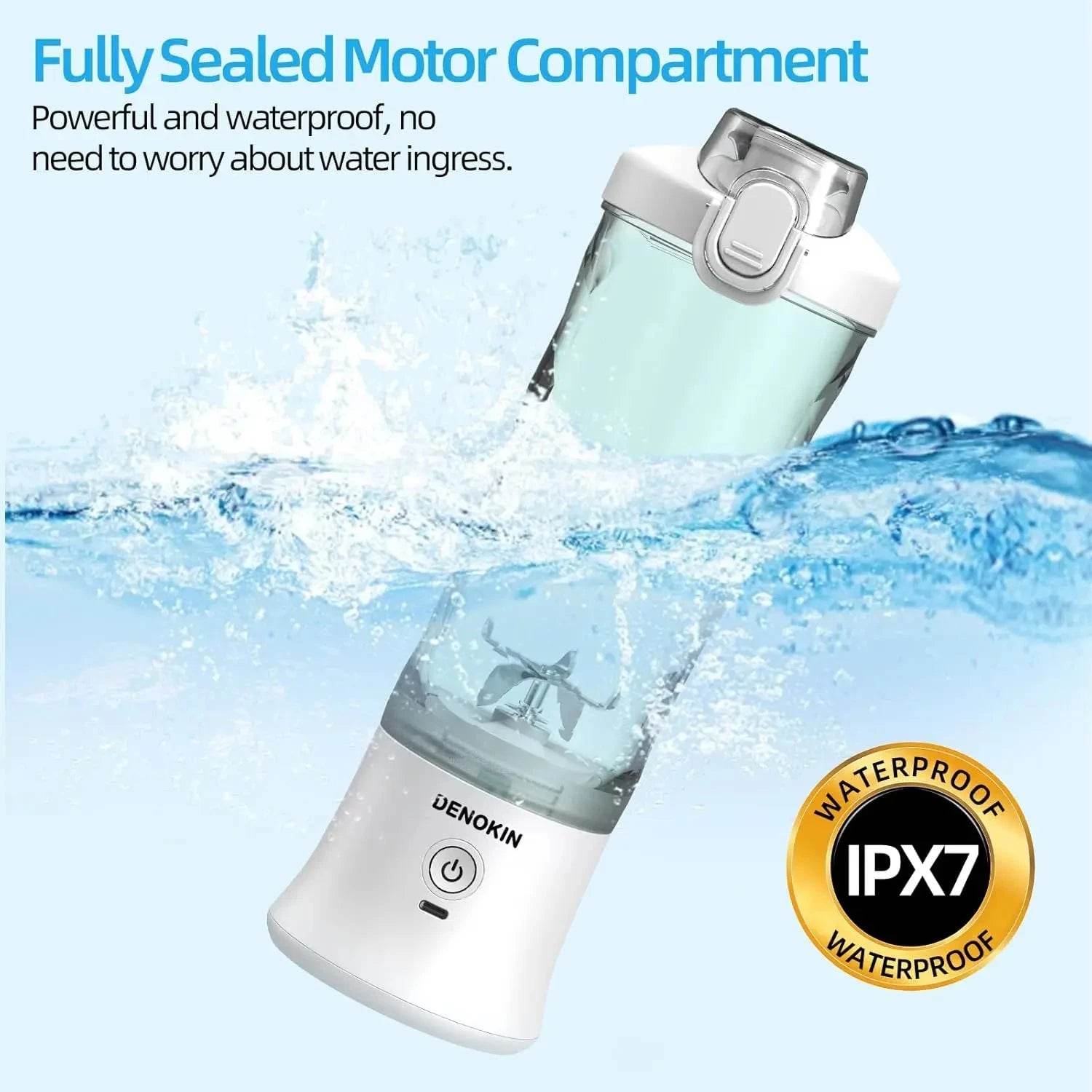 20oz Portable Personal Blender with USB-C Charging - Nic's Electronics