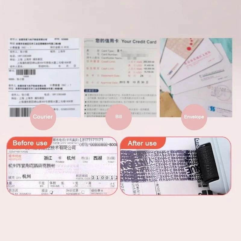 Privacy Security Seal Roller for Data Protection - Nic's Electronics