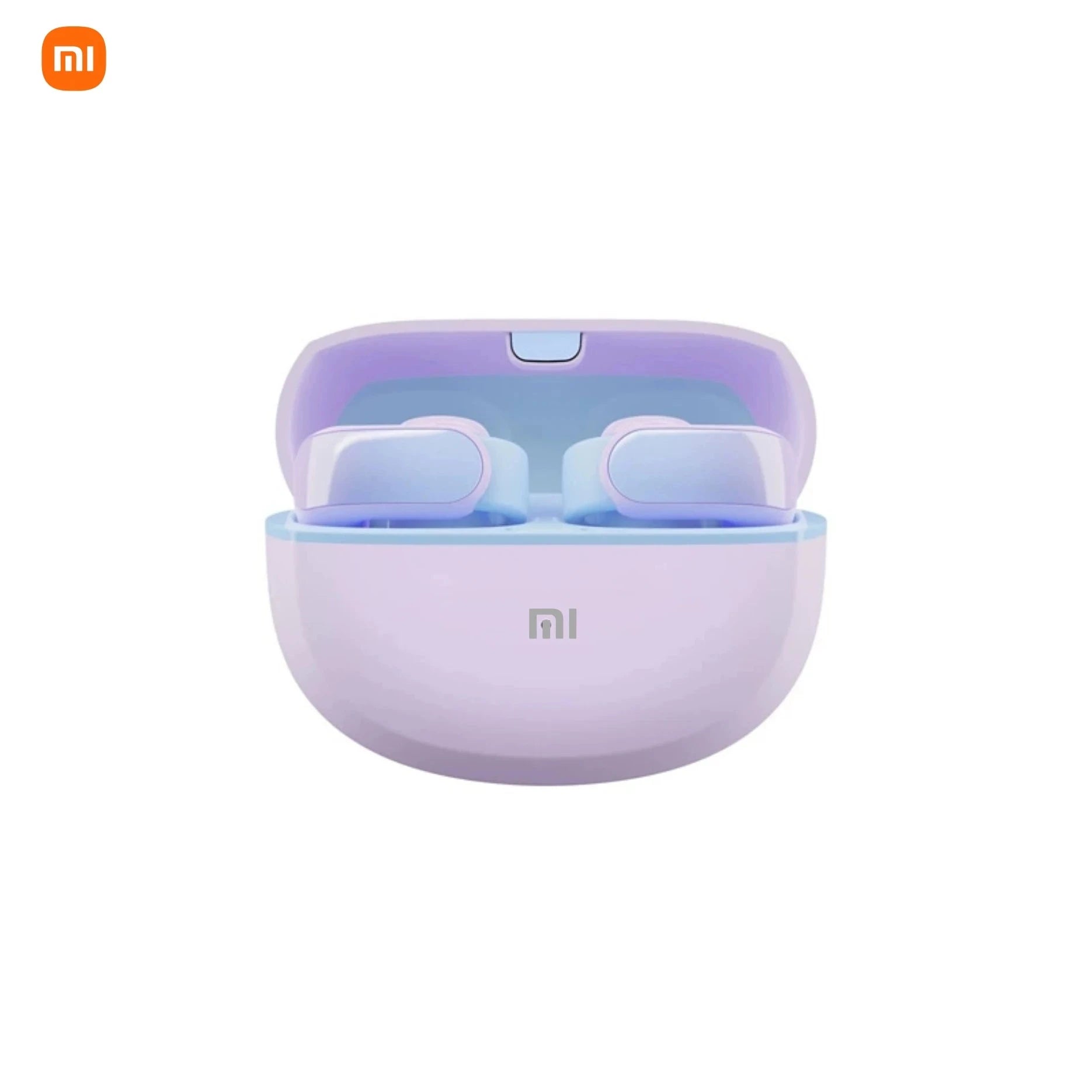 Nic's Electronics Pueple Xiaomi V12 Bluetooth Earphones TWS Smart Touch with Microphone Sports Waterproof Earphones Clip on Earphones