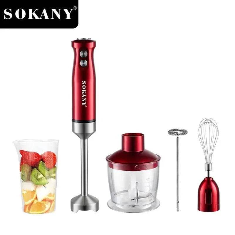 5-in-1 600W Immersion Blender with Whisk & Milk Frother - Nic's Electronics