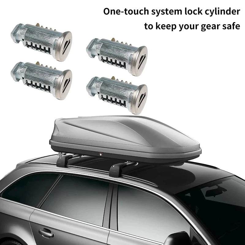Roof Rack Lock Cores with Keys for Car Rack System - Nic's Electronics