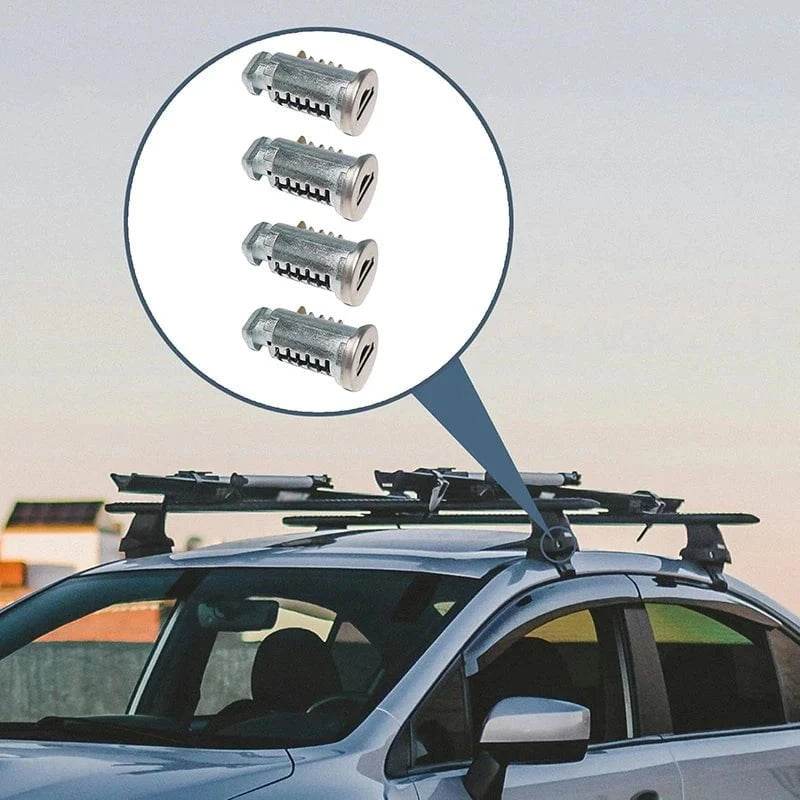Roof Rack Lock Cores with Keys for Car Rack System - Nic's Electronics