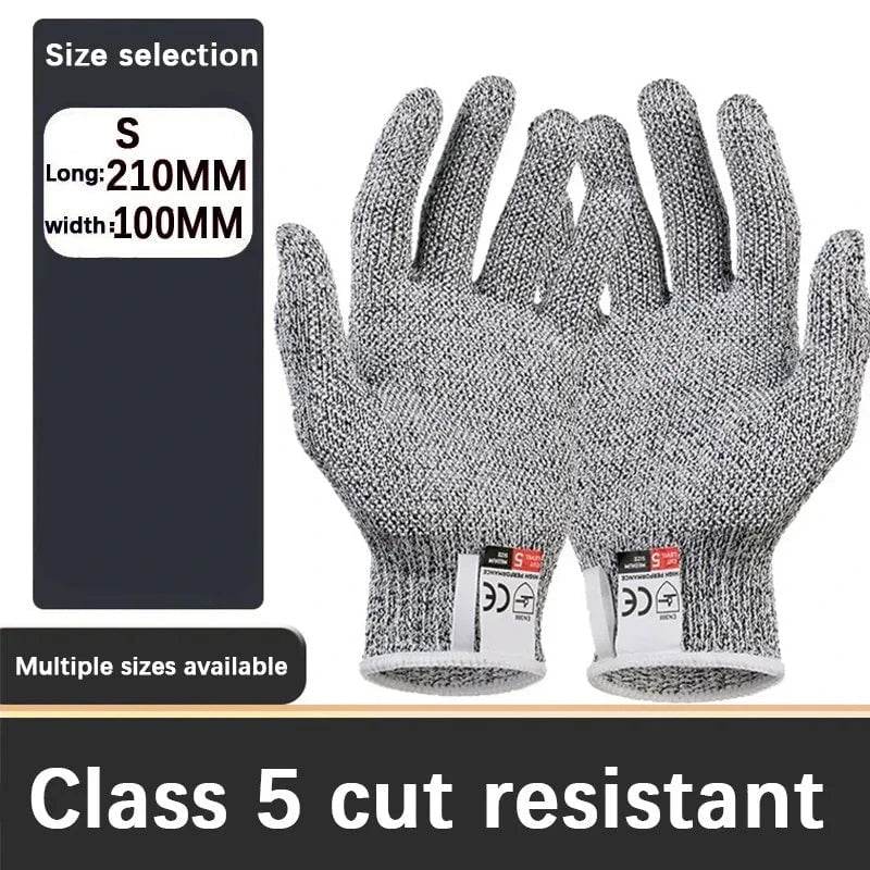 Cut-Resistant Work Gloves with Stainless Steel Mesh - Nic's Electronics