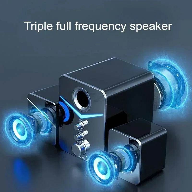 SADA Wired Desktop Subwoofer Speaker for PC & Laptop - Nic's Electronics