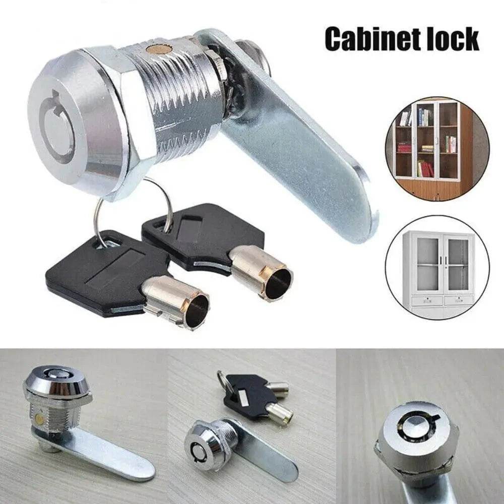 Safe Deposit Box Lock with Keys for Cabinets & Desks - Nic's Electronics