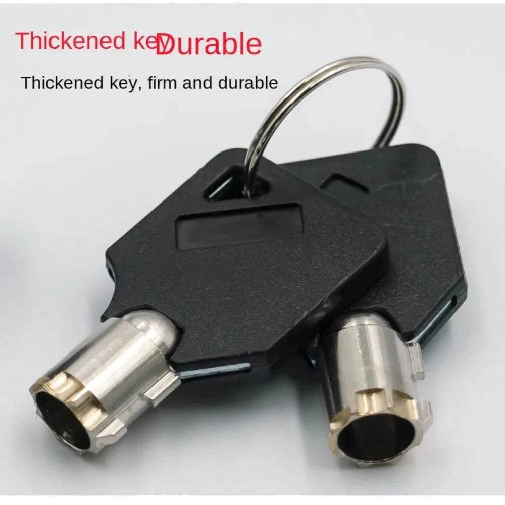 Safe Deposit Box Lock with Keys for Cabinets & Desks - Nic's Electronics
