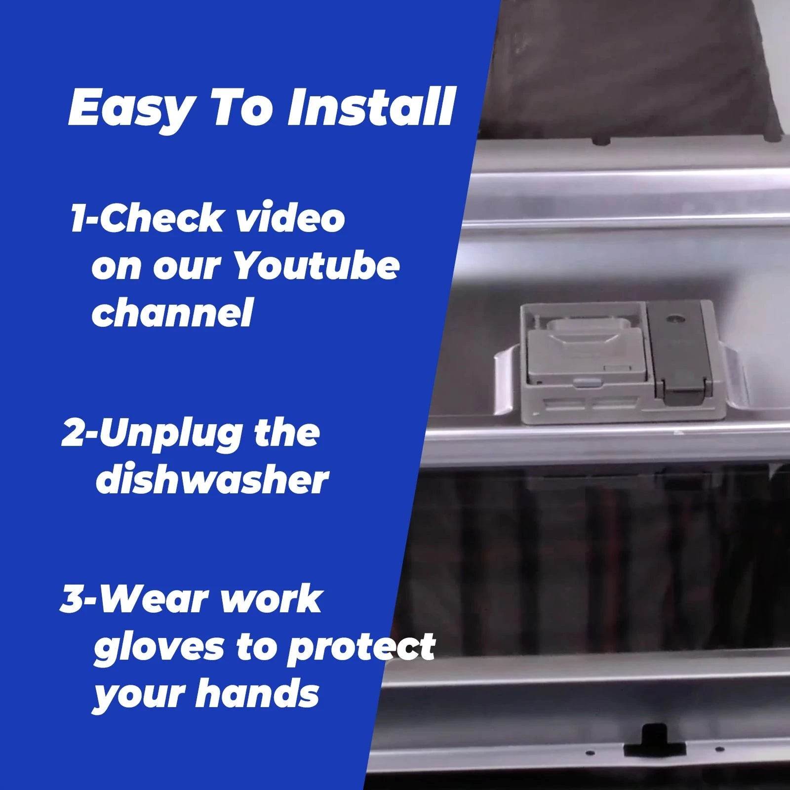 SAIPU SP-D02B Mini Dishwasher Detergent Dispenser - Nic's Electronics