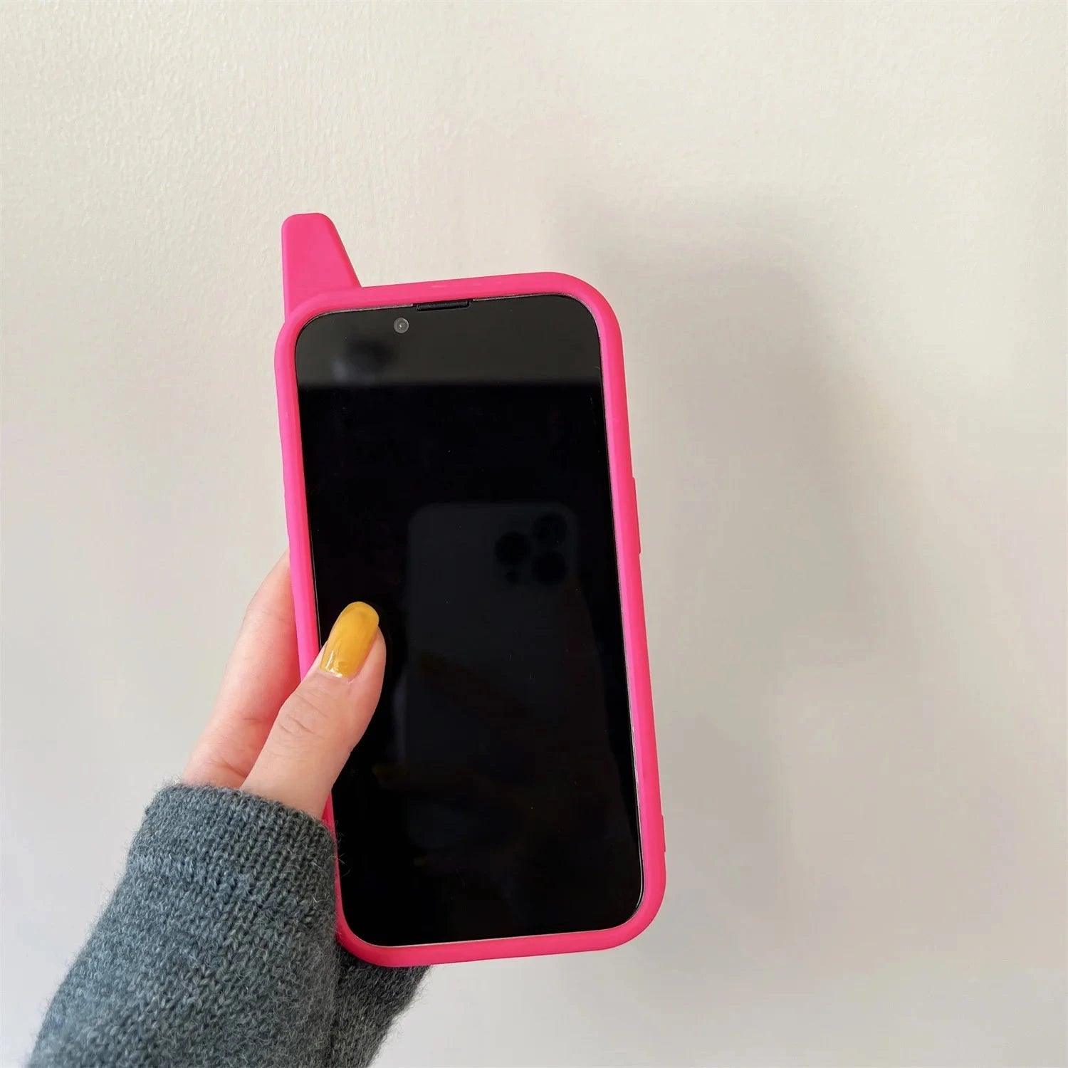 Nic's Electronics Sanrio Hello Kitty Phone Case For iPhone 16 Pro Max Invisible Mirror Stand Shockproof Hard Cover for iphone 11 12 13 14 15promax