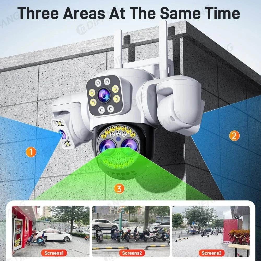 Outdoor 8K 16MP Security Camera with AI & WiFi - Nic's Electronics