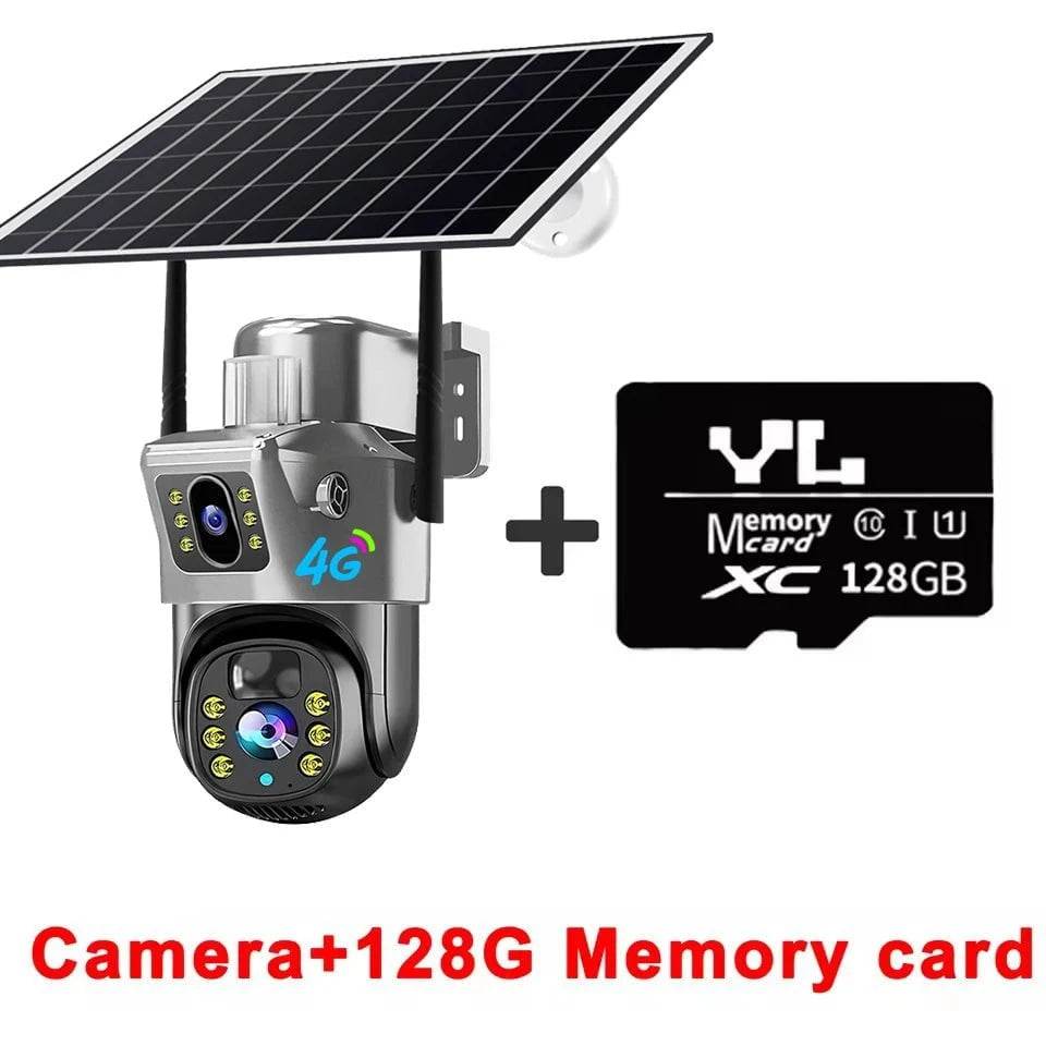 V380 Pro 4G Solar Security Camera with PIR Human Detect - Nic's Electronics