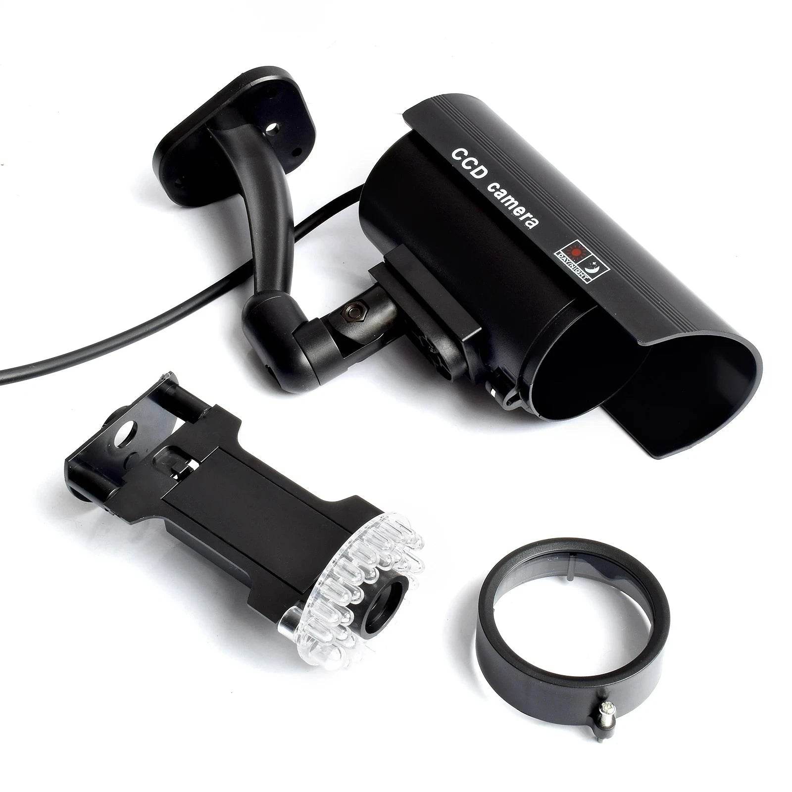 Smarsecur Fake Security Camera with Flashing LED Light - Nic's Electronics