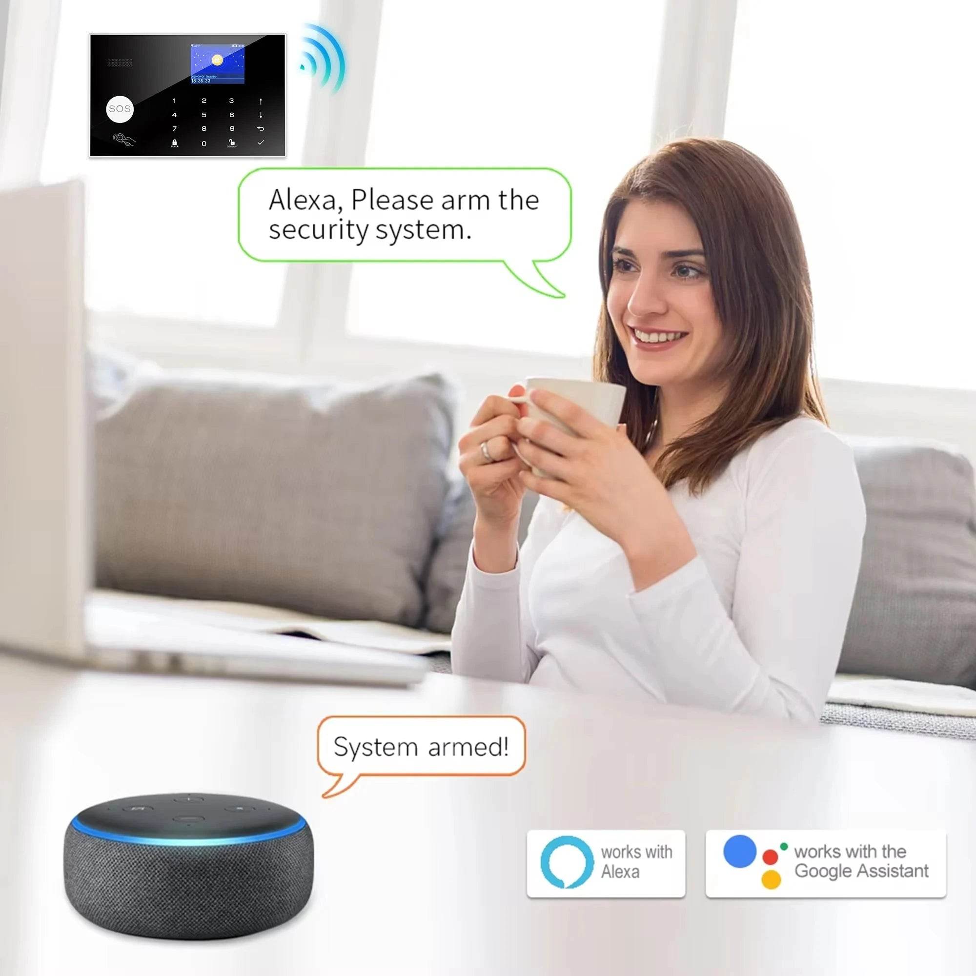 Wireless Security System with Tuya App Control - Nic's Electronics