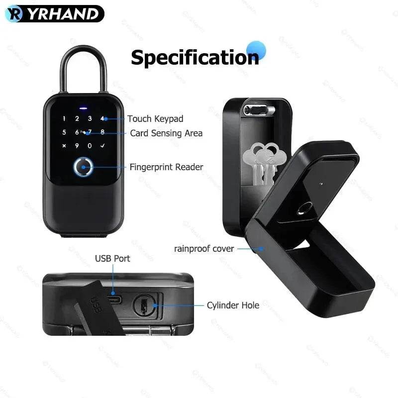 TTlock Smart Key Box for Hosts & Airbnb - Nic's Electronics