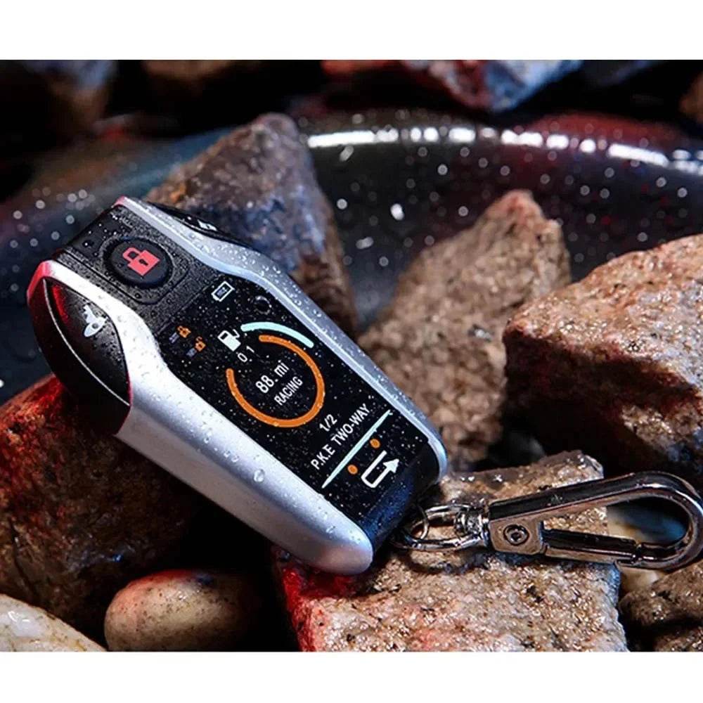Two-Way Motorcycle Anti-Theft Alarm with Remote Engine Start - Nic's Electronics