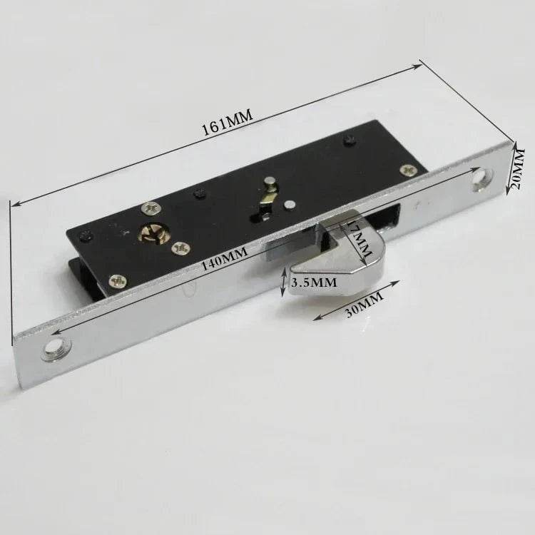 Sliding Door Hook Lock with Cross Keys - Nic's Electronics