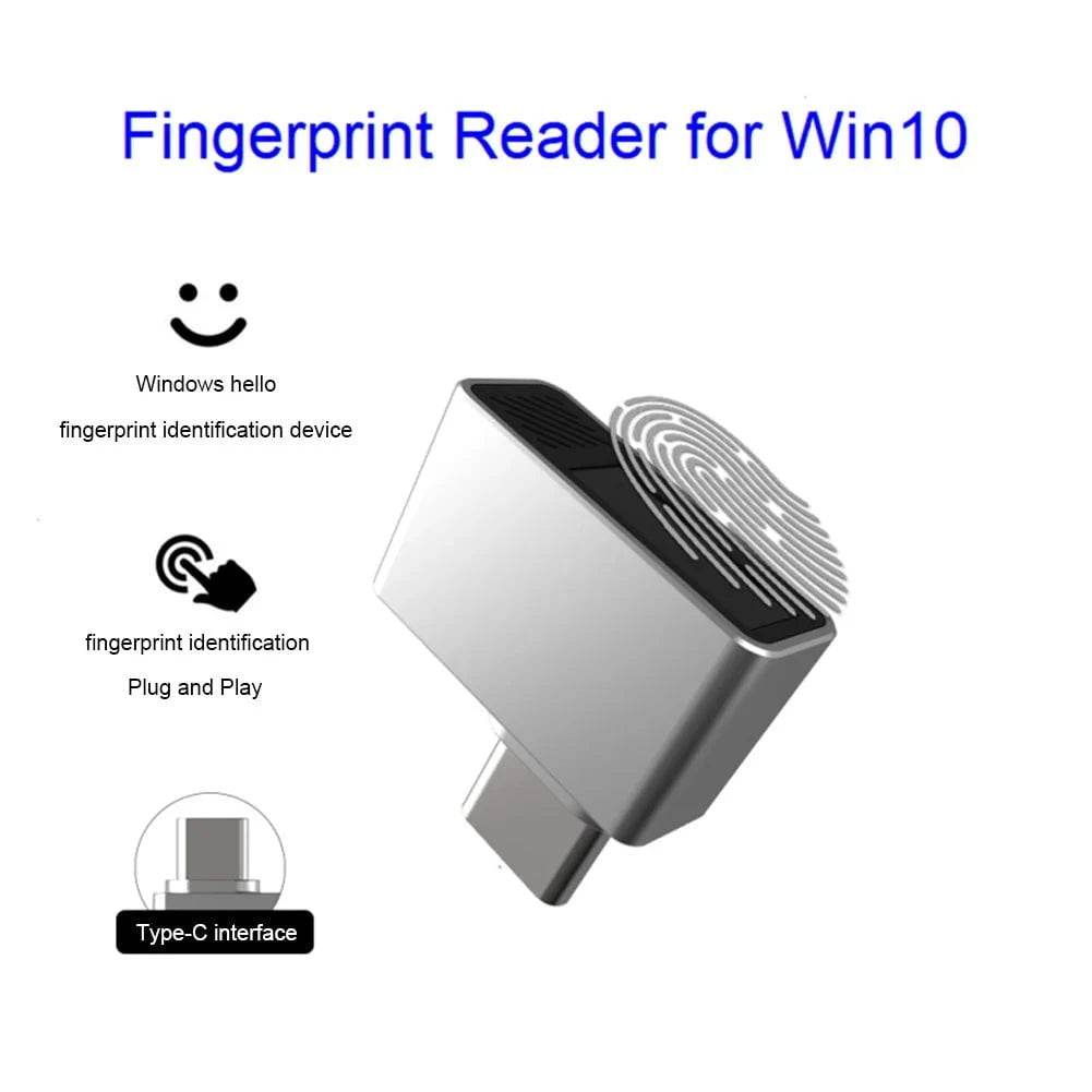 USB/Type-C Biometric Fingerprint Scanner for PC - Nic's Electronics
