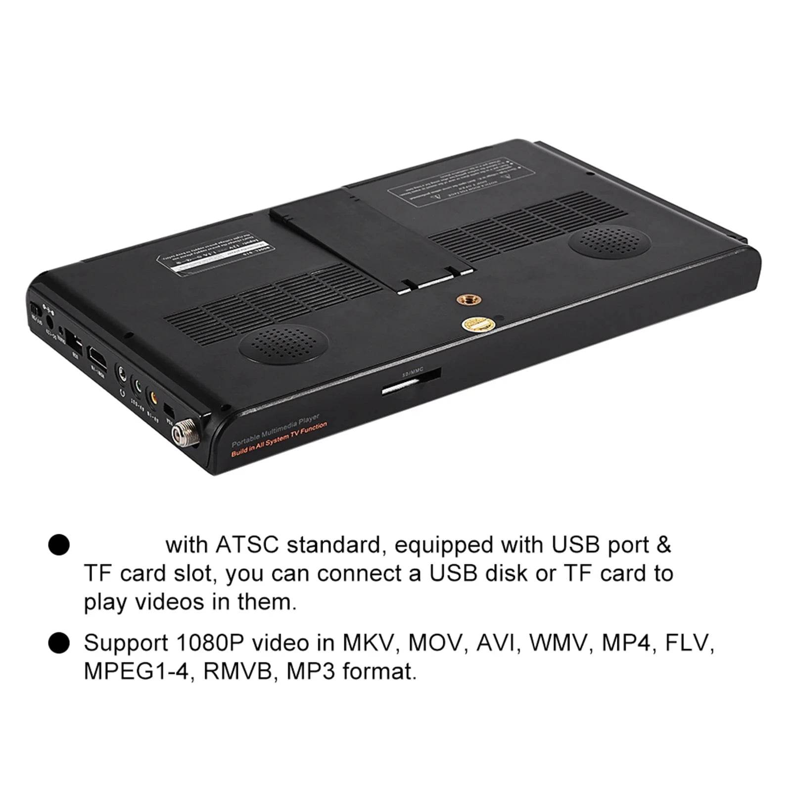 10'' Portable Digital TV 1080P HD ATSC - Nic's Electronics