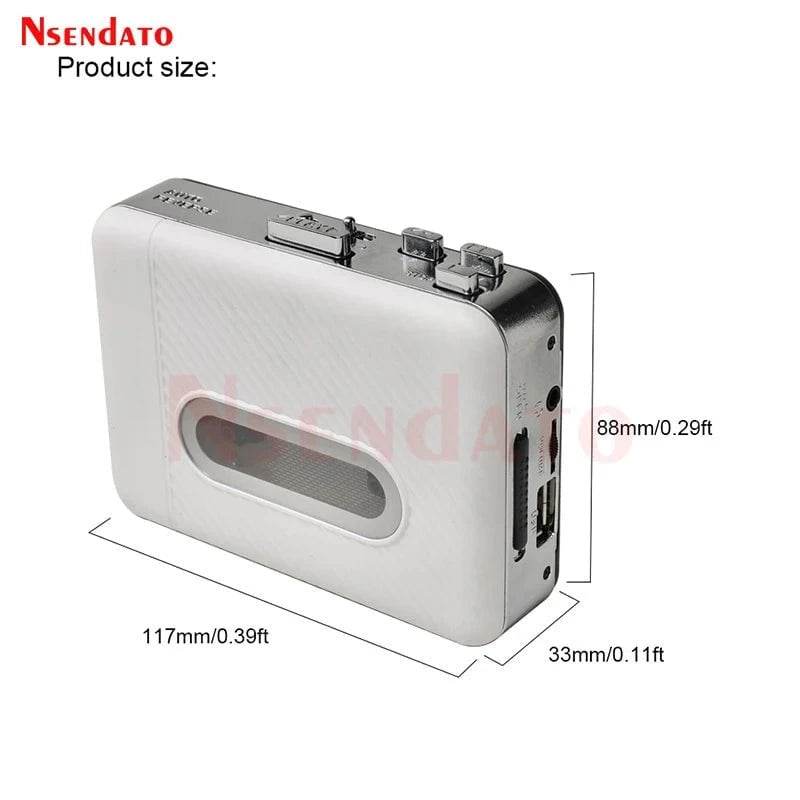 USB Cassette to MP3 Converter with Recorder - Nic's Electronics
