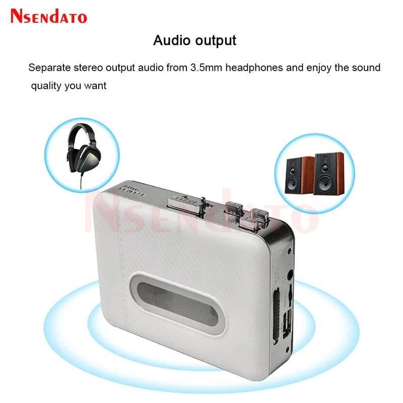 USB Cassette to MP3 Converter with Recorder - Nic's Electronics