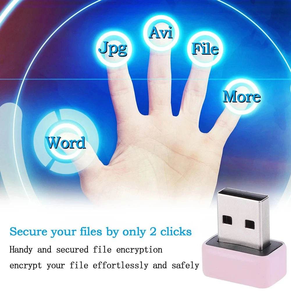 USB Fingerprint Scanner with Windows Hello & FIDO U2F - Nic's Electronics