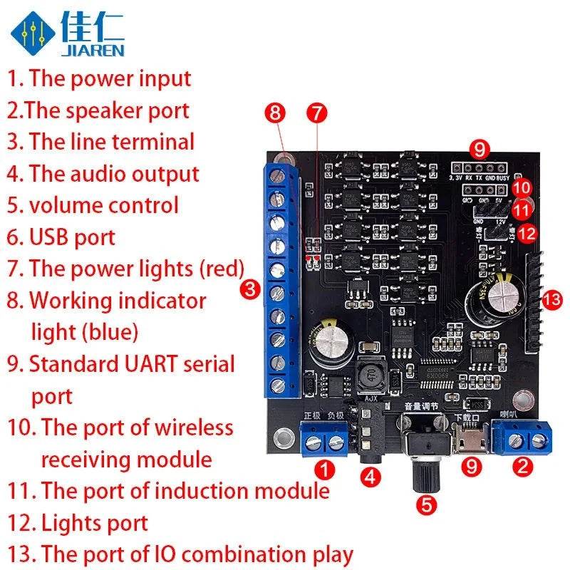 Voice Playback Board with Remote Control - Nic's Electronics