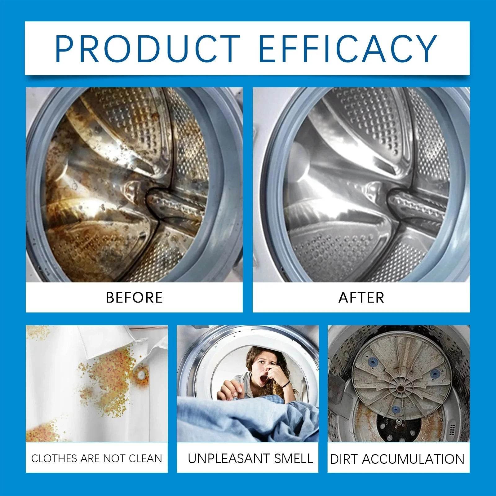 Deep Cleaning Laundry Machine Descaler - Nic's Electronics