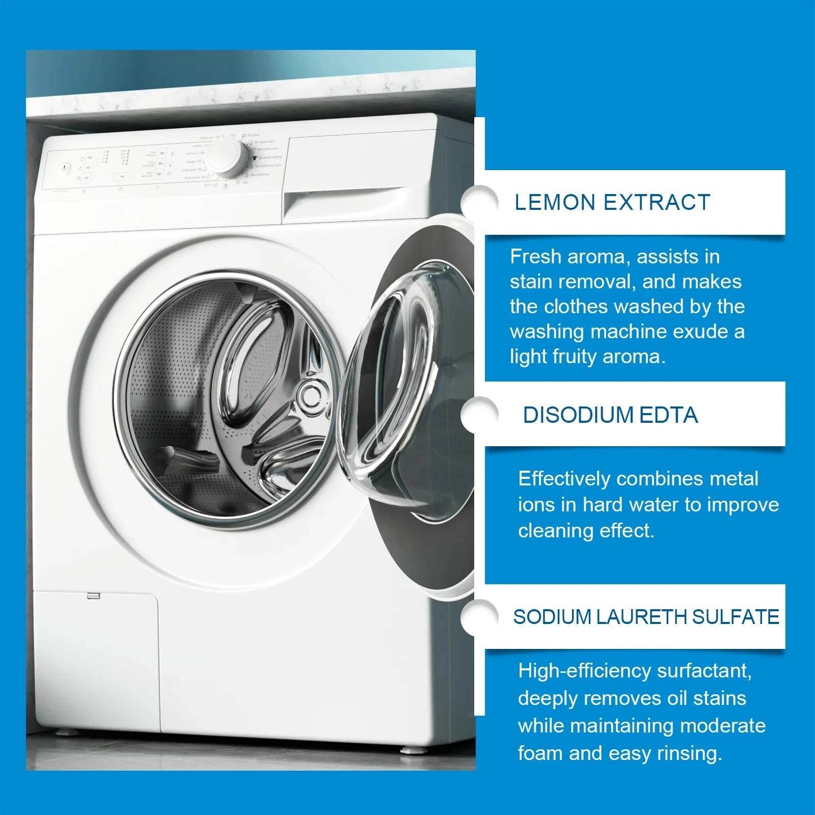 Deep Cleaning Laundry Machine Descaler - Nic's Electronics