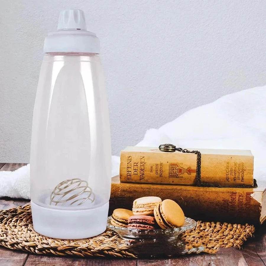 Pancake Batter Mixer Bottle with Blender Ball - Nic's Electronics