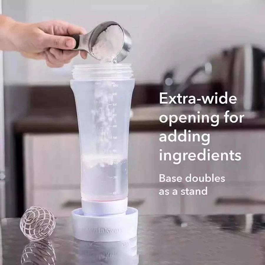 Pancake Batter Mixer Bottle with Blender Ball - Nic's Electronics
