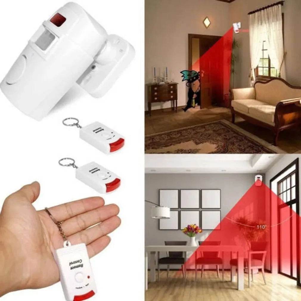 Wireless Motion Sensor Alarm with Remote Control - Nic's Electronics