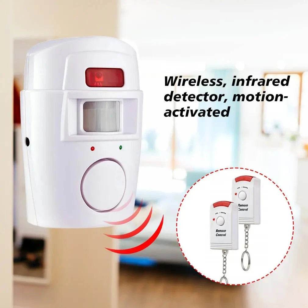 Wireless Motion Sensor Alarm with Remote Control - Nic's Electronics