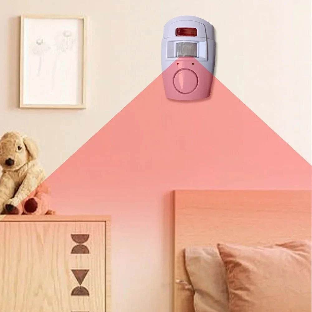 Wireless PIR Motion Sensor Alarm with 2 Remotes - Nic's Electronics