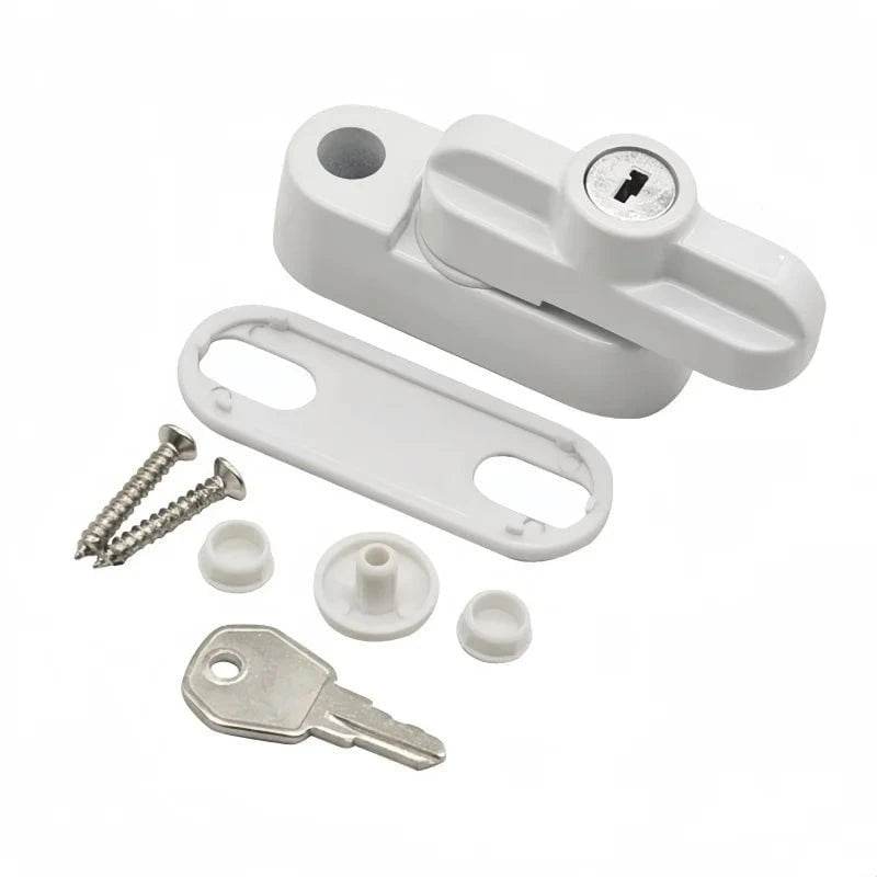 T-Lock UPVC Window Lock with Key | Anti-Theft Security - Nic's Electronics