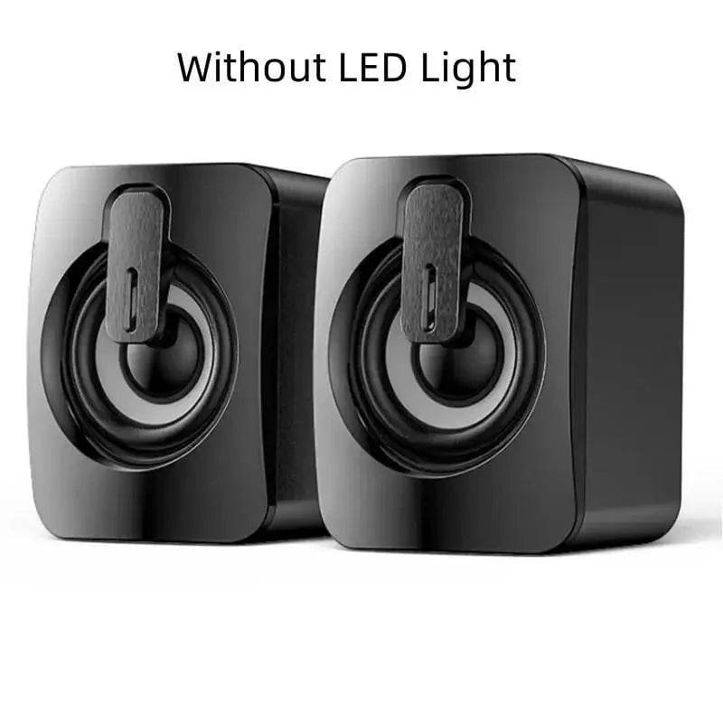 3D Surround USB Wired Computer Speakers with LED & Clear Sound Quality - Nic's Electronics