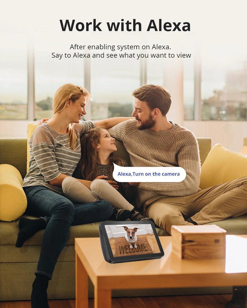 SANNCE 8CH 3MP Wireless Surveillance Kit NVR 3MP Wifi IP66 Weatherproof Cameras Night Vision H.264+ CCTV Security Camera System