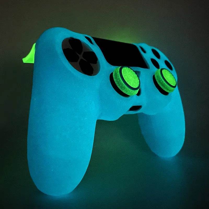 Glow-in-the-Dark Soft Silicone Case for PS4 Controller - Nic's Electronics