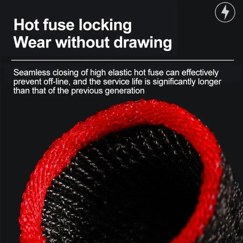 1/3SETS Game Finger Cots Sensitive Breathable Gaming Accessorie Cover 1pair For Pubg Gaming Finger Sleeve Breathable Fingertips