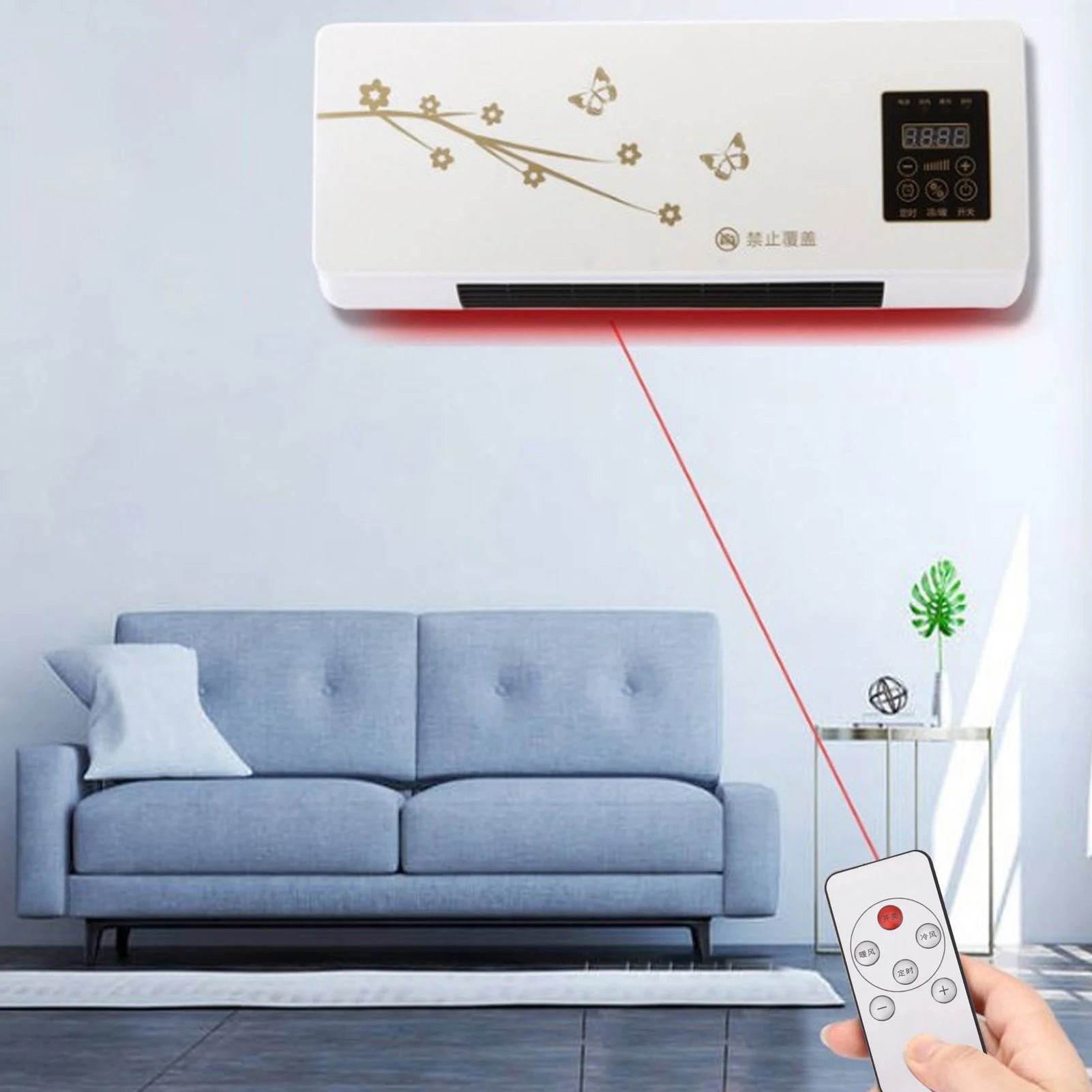 Small Wall Mounted AC with Cooling & Heating - Nic's Electronics