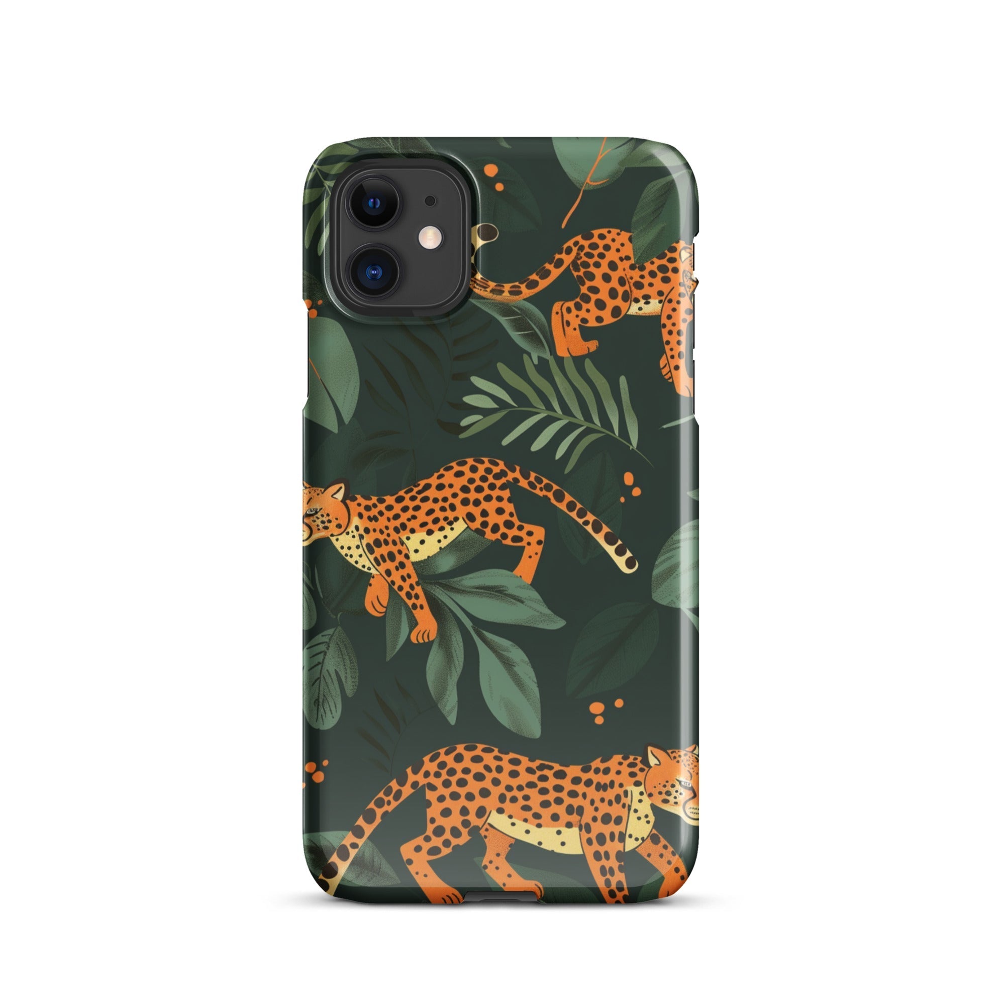 JetGirl Art Phone Case Leopard baby Phone case for iPhone
