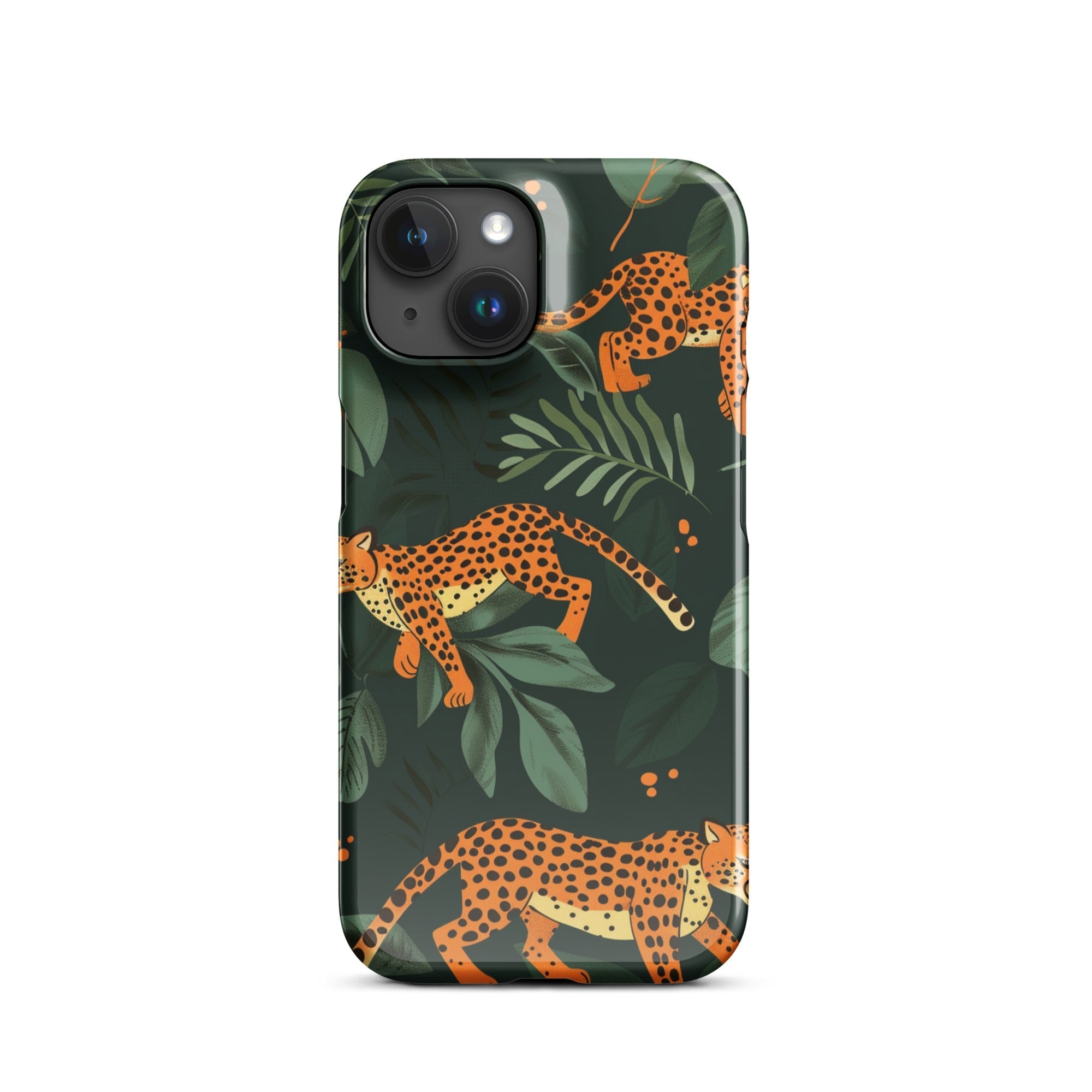 JetGirl Art Phone Case Leopard baby Phone case for iPhone
