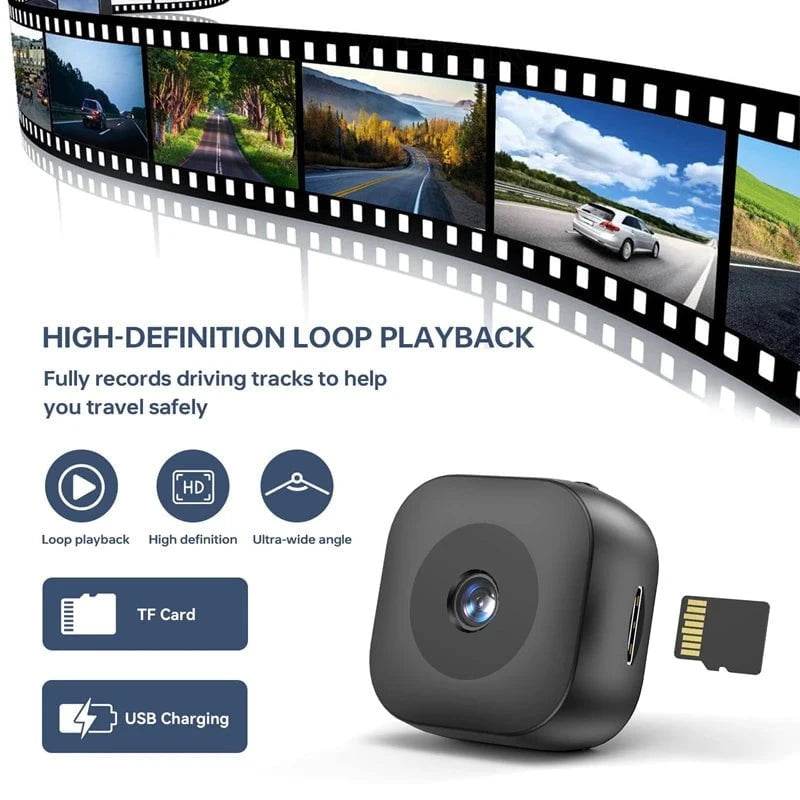 Mini 4K WiFi Security Camera with Full Color Night Vision - Nic's Electronics