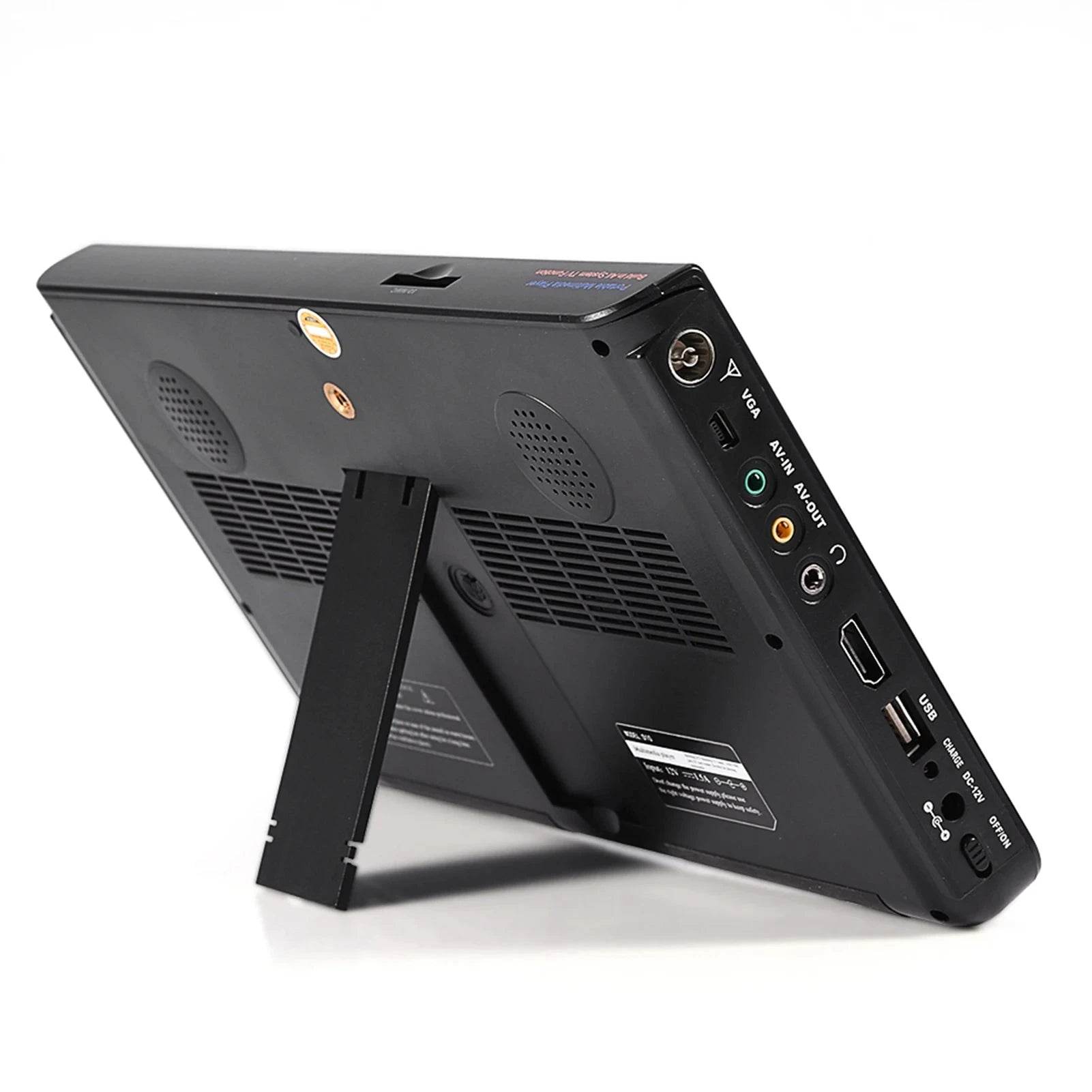 10-inch Portable TV 1024x600 Digital & Analog Display - Nic's Electronics