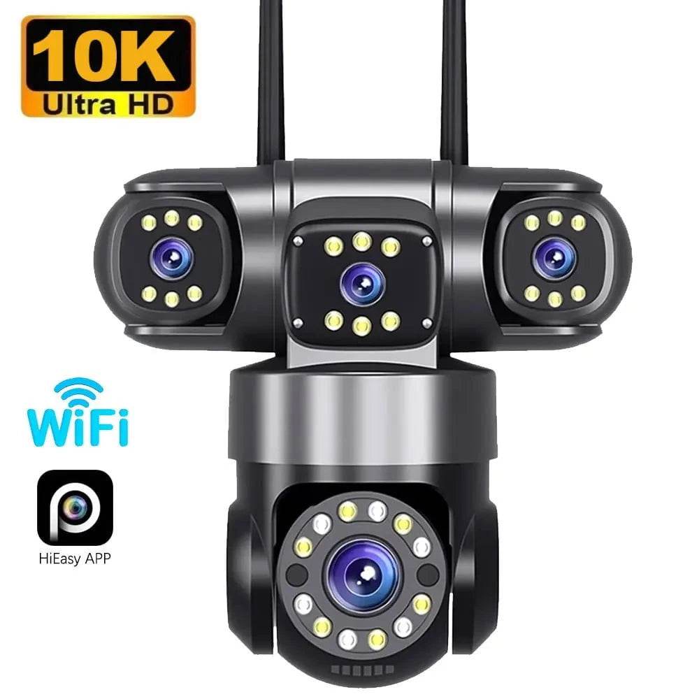 Wireless PTZ Camera with 360° and 4 Screens - Nic's Electronics