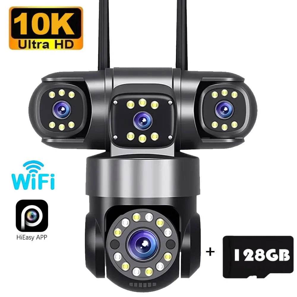Wireless PTZ Camera with 360° and 4 Screens - Nic's Electronics
