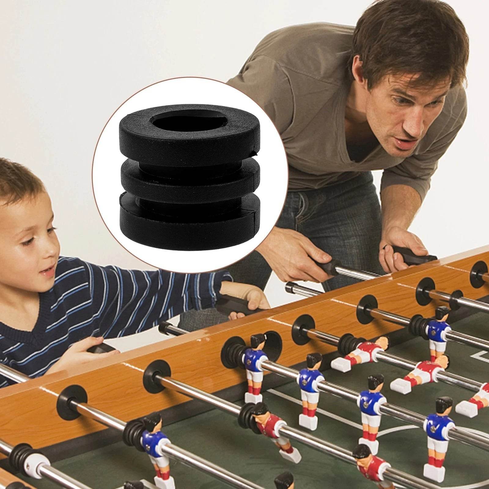 16-Piece Foosball Table Replacement Parts – Soccer Accessories & Bumpers - Nic's Electronics