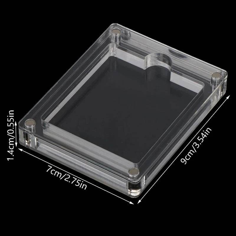 Nic's Electronics 1pc 1pc For GB /GBC Accessories Game Cassette Box High Transparent Acrylic Display protection for GAMEBOY Case