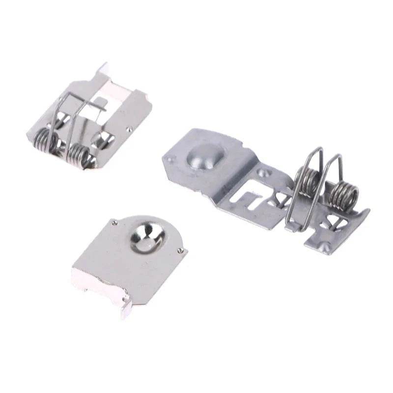 Nic's Electronics 1Set Battery Holder for WII Game Remote Controller Joystick Joypad Nunchuck Hand Curved Game Handle Accessories